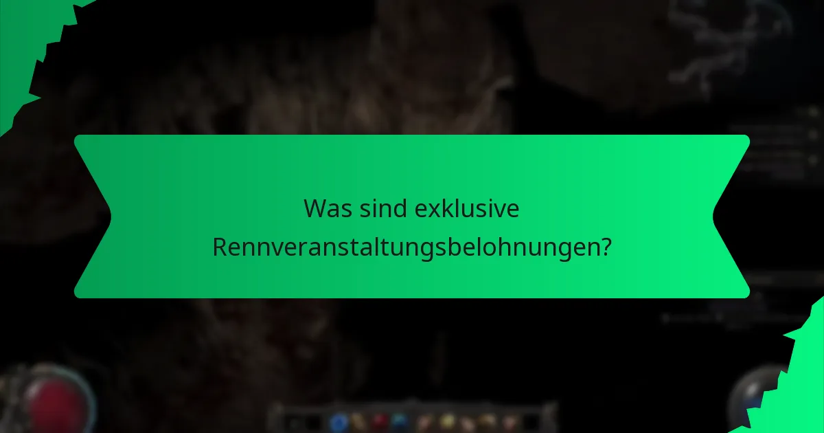 Wie wird die Seltenheit von Rennveranstaltungsbelohnungen definiert?
