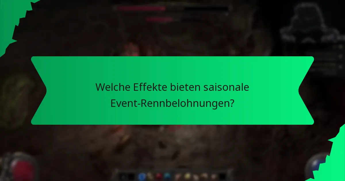 Welche Farbvarianten sind für saisonale Event-Rennbelohnungen verfügbar?