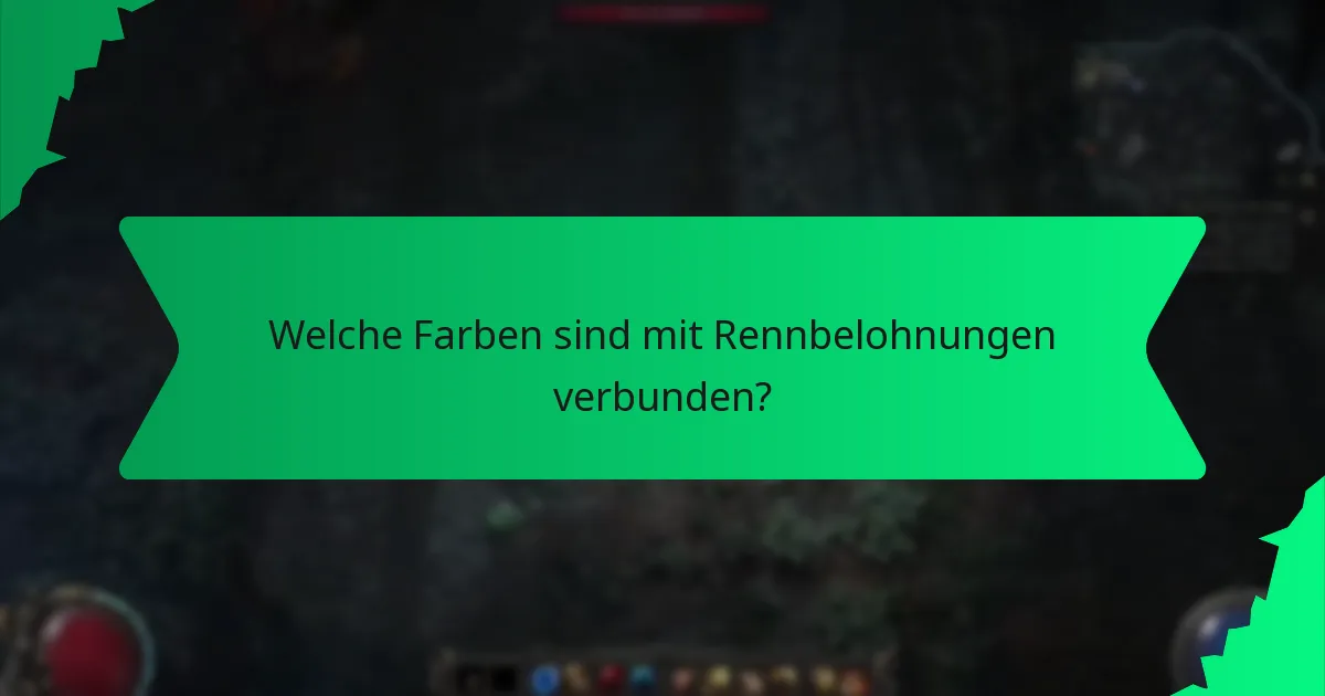 Welche Effekte bieten Rennbelohnungen?