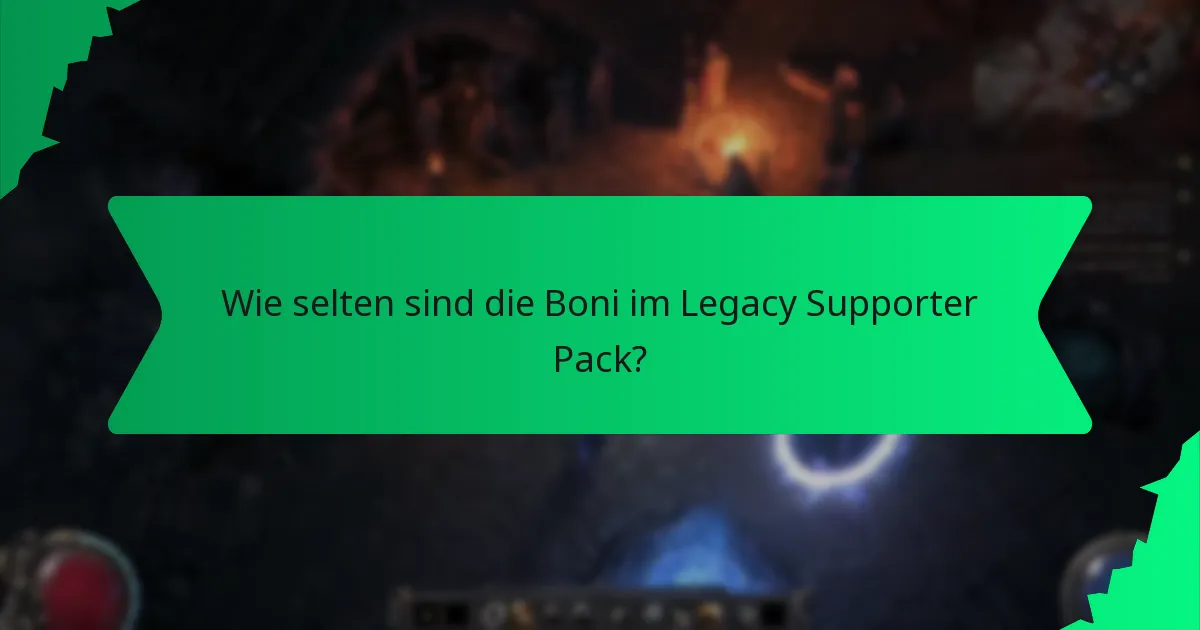 Wie vergleichen sich die Boni des Legacy Supporter Packs mit anderen Packs?